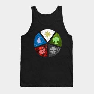 MTG Wheel of colors Tank Top